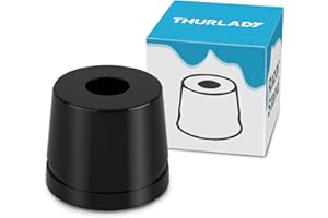 THURLADY Safety Razor Stand, Safety Razor Holder (Matte Black)