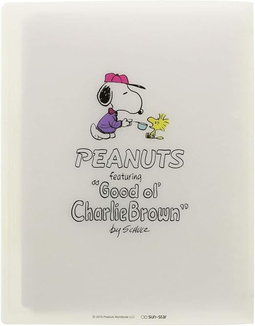 Amazon サンスター文具 スヌーピー ルーズリーフバインダー ペールジョイ B5 ホワイト S 文房具 オフィス用品 文房具 オフィス用品