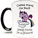 Yasirona TANGDIAABBCC LYRRSH Unicorn Coffee Makes Me Poop 11oz Grade A Quality Ceramic Mug/Cup - Perfect Humor/Funny Gift