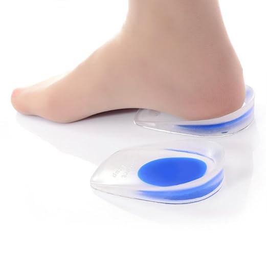 AGIA TEX Germany Fersenkeil 1 cm aus Silikon bei Fersensporn 41-46 Blau