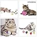 Whoobee Cat Toys Kitten Toys Assortments, Variety Pack for Catnip Toy, Cat Tunnel, Bell Crinkle Balls, Feather Wand, Cat Teaser Toy and Spring, Cat Toys Set for Cat, Puppy, Kitty, Kitten (24PCS)