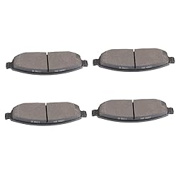 cciyu D1181 Front Semi-Metallic Disc Brake Pads Kit