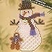 Mill Hill Gingerman Snow Charmer Beaded Counted Cross Stitch Ornament Snowman Kit Mill Hill 2003 Snow Charmers MHSC42
