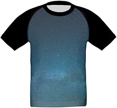 Fmjsklrfnjse Child Starry Night Skylightweight Tee 5-6 Toddler