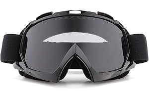 SPOSUNE Dirt Bike ATV Goggles UV400 Motorcycle Goggles for Men Women Youth Motocross Riding Goggles Windproof Dustproof