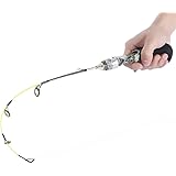 Professional Gun Type Ice Fish Pole Fishing Rod Automatic Shrimp Fishing Tackle Pole Fishing Tool