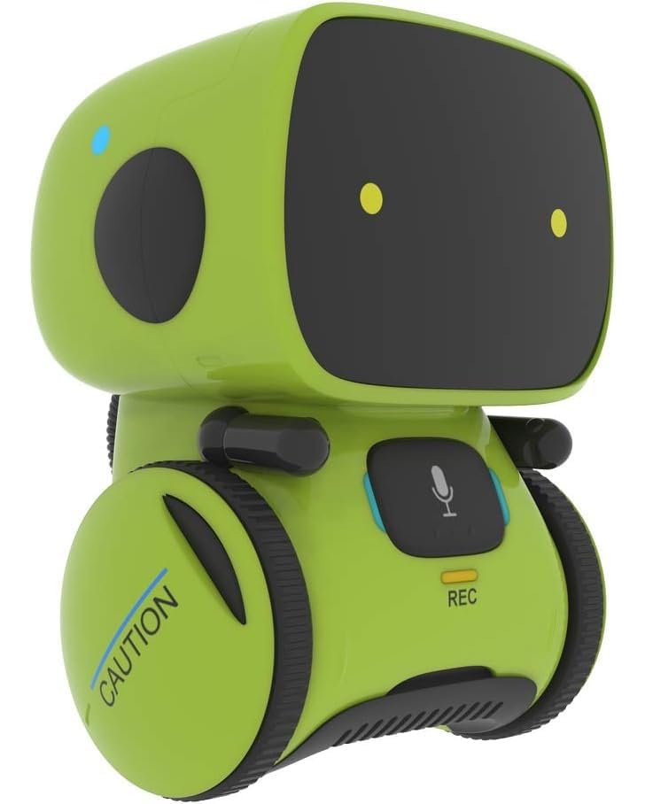 Robô De Controle De Voz Interativo Para Crianças Inteligente (Verde)
