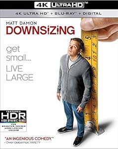 Cover Image for 'Downsizing [4K Ultra HD + Blu-ray + Digital]'