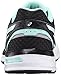 ASICS Women's Gel-Excite 4 Running Shoe, Black/White/Mint, 8 M US