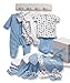 Carters 22 Piece Essentials Gift Set, Blue
