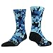 HUSO Men's Youth Novelty Printed Performance Golf Crew Socks 1,3,4 pairs