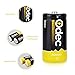 Odec C Rechargeable Batteries, Deep Cycle 5000mAh NiMH Battery Pack(8 Pack)