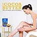 Cocoa Butter Pure Raw Unrefined - 1 LB Highest Quality Bar-Premium Cacao Fragrance-Moisturize Your Face, Body, and Hair-DIY lotion, cream, lip balm, oil, stick or body butter. Aspen Naturals Brand