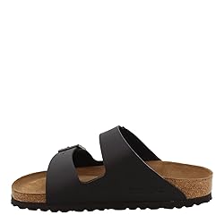 Birkenstock Women's Arizona Soft Footbed, Black