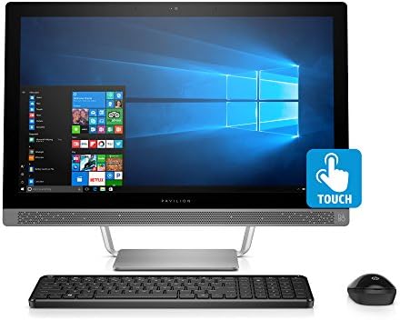 Hp Pavilion 24 Inch All In One Computer Intel Core I7 7700t 12gb Ram 1tb Hard Drive Windows 10 24 B240 Silver Amazon Sg Electronics
