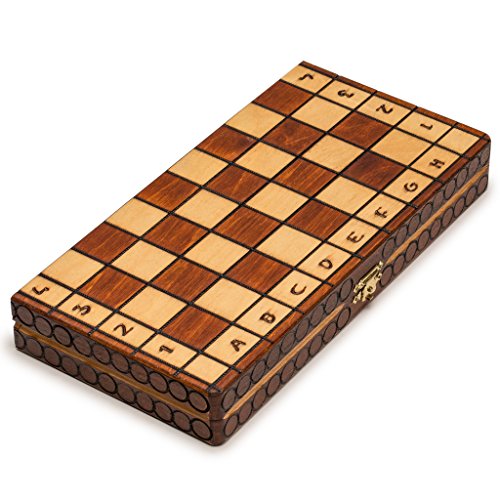 image for Wegiel Chess Royal 30 European Wooden Handmade International Set, 11.8