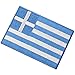 Greece Flag Embroidered Emblem Greek Iron On Sew On National Patch