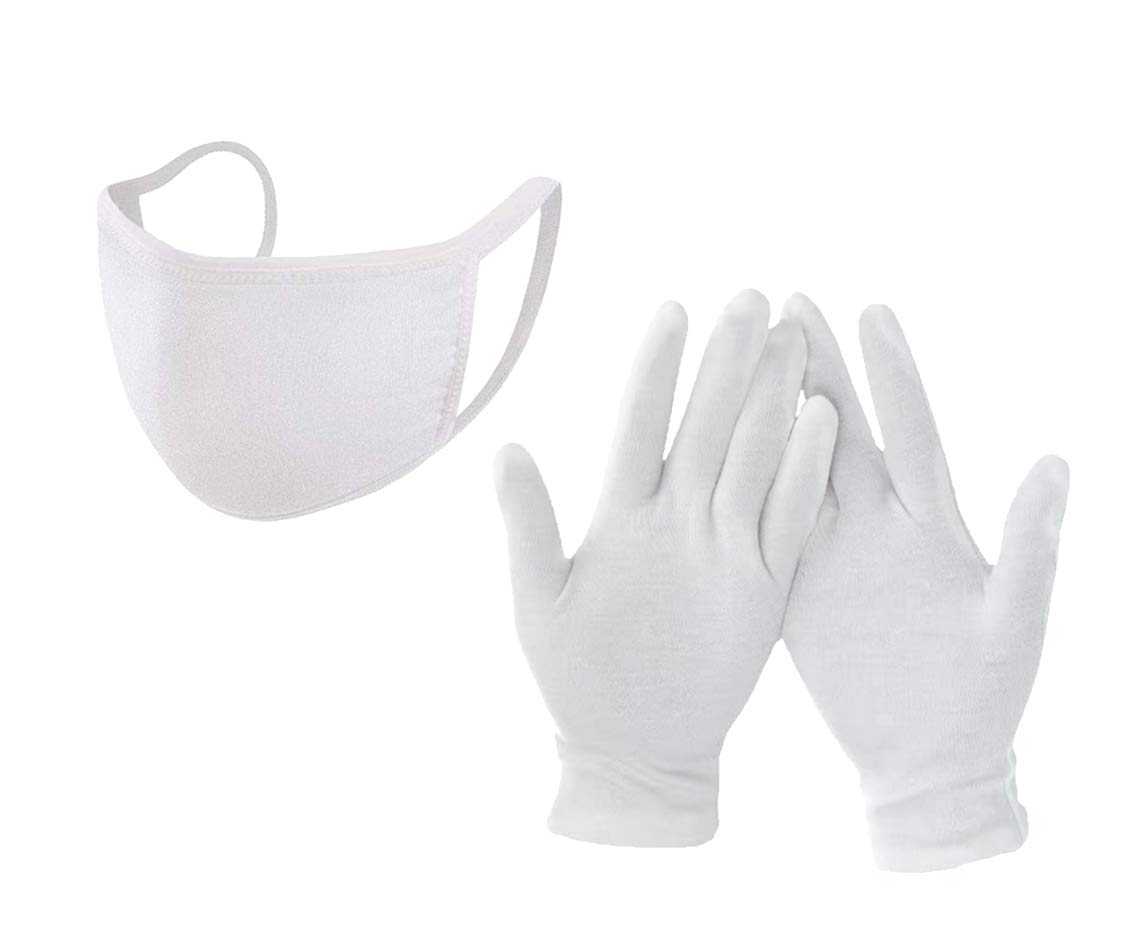 axentia 133176 Face Mask, White