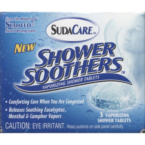SudaCare, Shower Soothers, Vaporizing Shower Tablets, 3