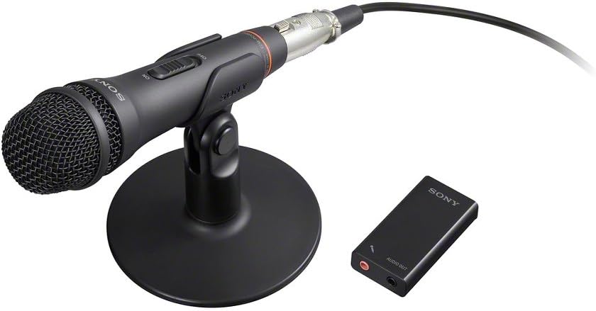 Amazon Com Sony Electret Condenser Vocal Microphone Ecm Pcv80u Japanese Import Musical Instruments