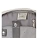 ELLIS JAMES DESIGNS Jewelry Travel Organizer Elegant Pouch with Quilted Exterior and Padded Bag for Protection - Keeps Your Earrings, Necklaces and Other Treasures Neat and Secure – Cream