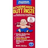 Boudreaux's Butt Paste Diaper Rash Ointment, Maximum Strength, 2 Ounce