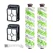 RONGJU 2 Packs Tangle-Free Multi-Surface Pet Brush Rolls + 2 Packs Vacuum Filters 1866 Replacement for Bissell CrossWave Vacuum Cleaner, Compare to Part 1613568&161-3568, 1608684 primary