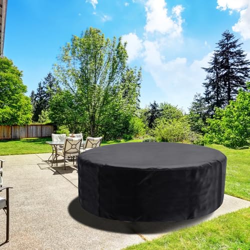 Round Hot Tub Blanket 190 x 70 CM-420D UV Resistant and Waterproof Full Coverage for Outdoor Hot Tub 4 Seater (Portable)