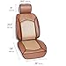 Qbedding Soothing Drive Cooling Series Universal Fit Breathable Car Seat Cover (Rattan)