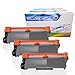 Inktoneram Remanufactured Toner Cartridges Replacement for Brother TN660 TN-660 TN630 TN-630 High Yield HL-2340DW HL-2380DW HL-2300D DCP-L2540DW DCP-L2520DW MFC-L2700DW MFC-L2740DW (Black-3PK)