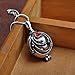 LUREME Elena's Vervain Pendant Anti-Vampire Locket Necklace Silver Plated (01003583)