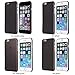 iPhone 6 Case, iPhone 6s Case, Thinnest Cover Premium Ultra Thin Light Slim Minimal Anti-Scratch Protective - for Apple iPhone 6 4.7 inch | totallee The Scarf (Black)
