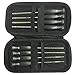 HUZTL 8 Pcs Carburetor Adjustment Tool with Case Included Pac Man/ Small Head Pac Man/ Single D/ Small Head Single D/ Double D/ Hexagon/ 7 Teeth Splined/ 21 Teeth Splined for 2 Cycle Carburetor Engine