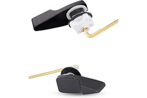ANJOES Universal Front Mount Toilet Handle - Toilet Flusher Lever Replacement Compatible with American Standard/Mansifield, with Flapper Chain, Oil Rubbed Bronze