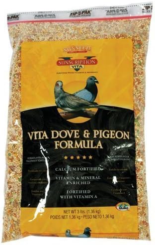 Sun Seed Company BSS01082 Vita Dove and Pigeon Diets Food, 25-Pound by Sun Seed