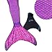 Fin Fun Reinforced Mermaid Tails for Swimming and Monofin - Kids, Girls & Adults