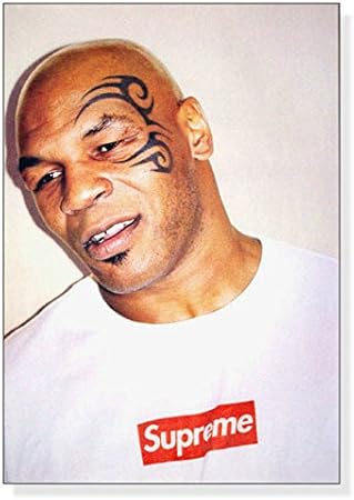 Amazon ポスター シュプリーム Mike Tyson マイクタイソン アートフレーム ポスター オンライン通販