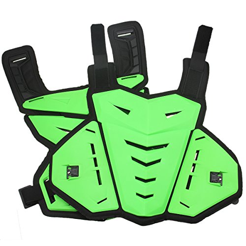 Chest Back Protector, Body Vest Armor Protective for Motocross Riding Skating Skiing Scooter