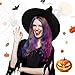 Hair Chalk Pens, Ohuhu 12 Colors Temporary Hair Chalks Salon, Non-Toxic Washable Hair Dye Colors for Party, Cosplay, Theater, Halloween Makeup, Girl's Night Out