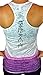 Women's Workout Tank Top - Fierce Ombre Burnout Racerback Fitness Tank Tops