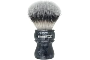 The Goodfellas' Smile Synthetic Shaving Brush (The Deep) - Extra Dense 24mm Brush Knot for a Fabulous Lather