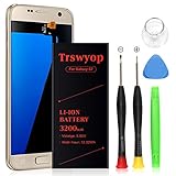 Galaxy S7 Battery,Trswyop Upgraded 3200mAh Li-Polymer Replacement Battery SM-G930(EB-BG930ABE) for Samsung Galaxy S7 G930V G930A G930T G930P with Free kit Tool [24 Month Warranty]