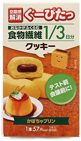 Amazon ぐーぴたっクッキーかぼちゃプリン３本 ドラッグストア