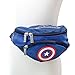 Captain America Shield Hip Sack with Fanny Pack Design and Convenient Phone Wallet - Perfect for Outdoor Activities and Daily Use