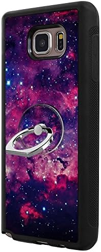 Samsung Galaxy Note 5 Case with Ring Holder Stand Galaxy Space Universe, YC Hongda Series - Ultra Slim Luxury Case Cover With 360 Rotating Ring Grip/Stand Holder/Kickstand For Samsung Galaxy Note 5, b