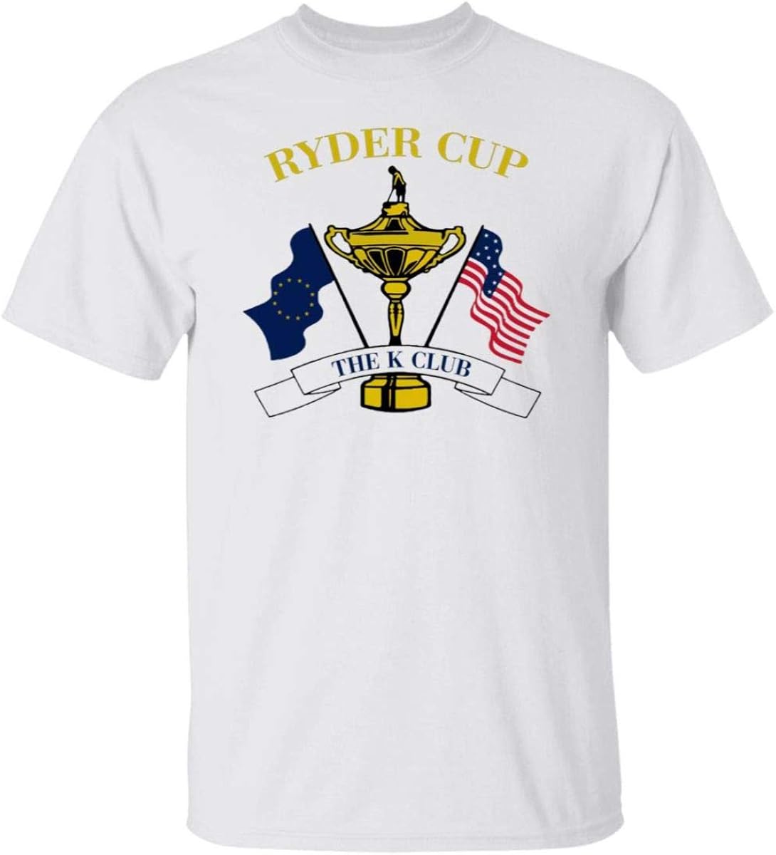 199 Ryder Cup T Shirt White T Shirt Hoodie Long Sleeves T-Shirt Sweatshirt Mens T-Shirt | Amazon.com