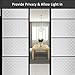 Non Adhesive Privacy Window Film, Static Cling Glass Film, Frosted Window Cling, Removable Heat Control Anti UV Decorative Door Film for Office and Home Decoration,17.5 inches by 78.7 inches