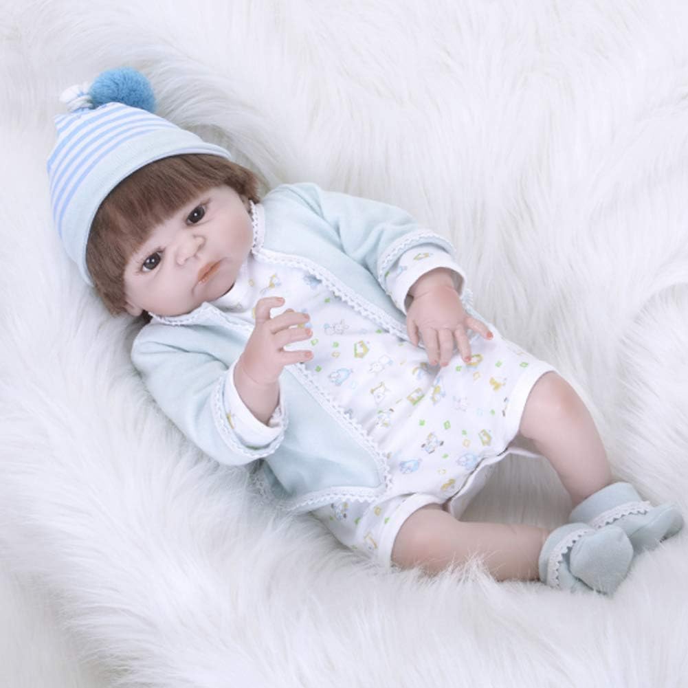 Prezzo NACHEN Reborn Bambino Bambola 23inch 58cm Neonato Morbido Silicone Realistico Bambino Bambini Bambole Regalo Offerte
