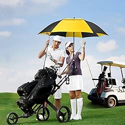 ZOMAKE Large Golf Umbrella 62 Inch - Double Canopy