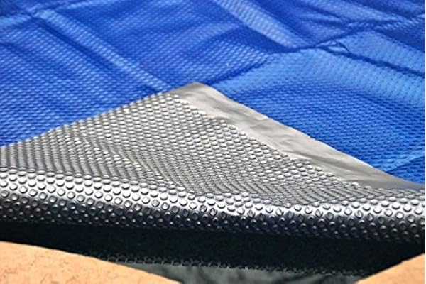 Solar Pool Cover 12 ft x 24 ft Rectangle, HEAT FORCE Heavy Duty Pool Solar Blanket, Solar Blanket for Pool, Heats Water Fast,